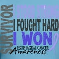 thumbnail image 3 of CafePress - Survivor 4 Esophageal Cancer Shirts And Gifts T Sh - Fitted T-Shirt, Vintage Fit Soft Cotton Tee, 3 of 4