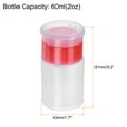 thumbnail image 2 of Uxcell 3pcs Solvent Alcohol Dispensers 60ml(2oz) Push Down Liquid Dispenser Pump, Red, 2 of 6