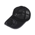 thumbnail image 2 of Sombreros con visera solar y ventilador de refrigeración, protección para el verano, transpirables y desmontables. negro, 2 of 9