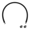 thumbnail image 1 of Unique Bargains AN-10 Fuel Line Kit 2.99Ft with 2 Pcs Black Clamps 1 Set, 1 of 7