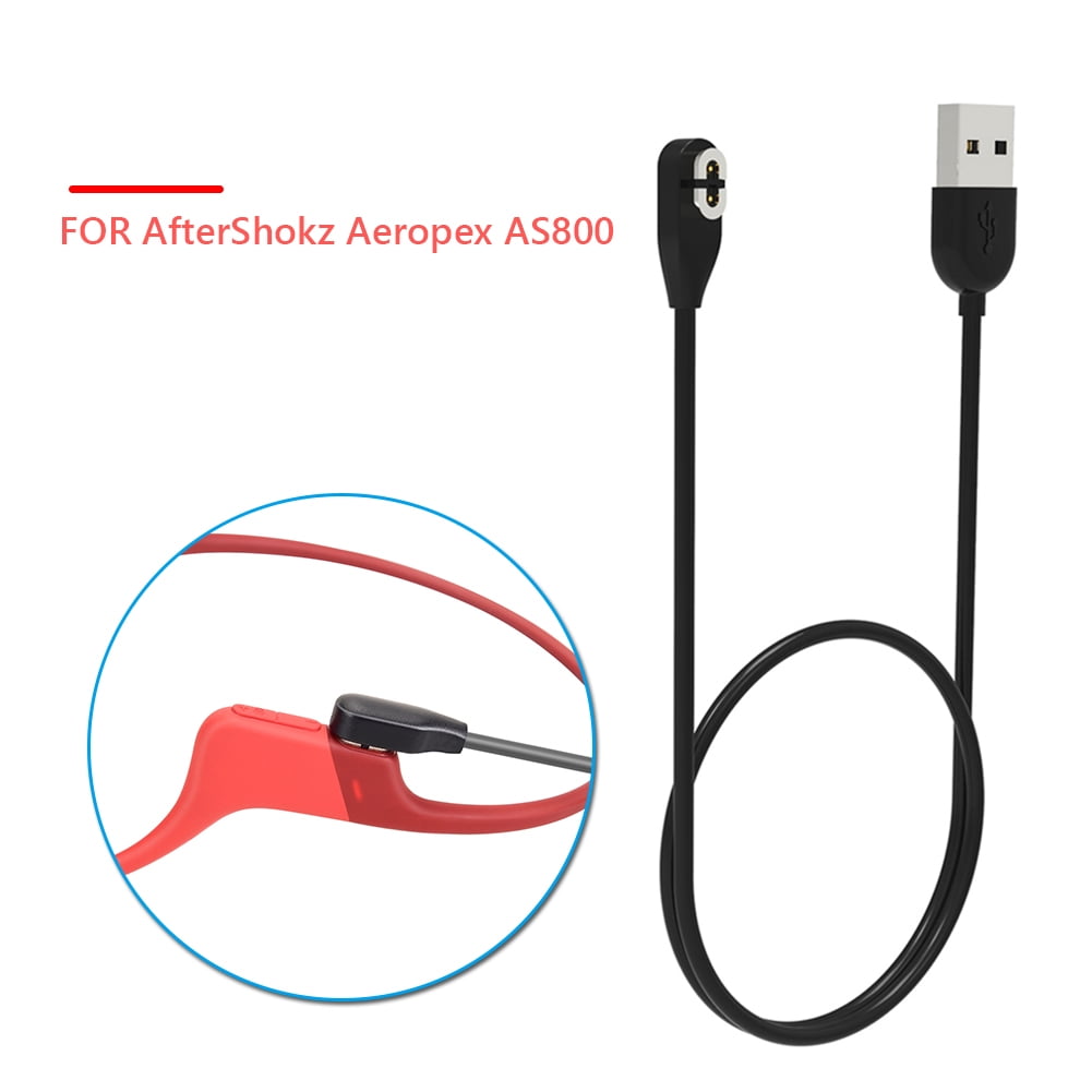 Magnetic Earphone Charger for AfterShokz Aeropex AS800 OpenComm ASC100 Cable Kit Walmart