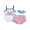 Blue, Light Blue, variant on Hirigin My First 4th of July Baby Girl Outfits Letter Print Sling Tank Romper Top American Flag Shorts Headband 3Pcs Clothes Set
