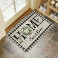 thumbnail image 2 of Spring Welcome Mats Hello Spring Floral Decor Door Mat Colorful Tulip Flower Indoor Entrance Cute Decorative Outdoor Doormats Non Slip Outside Door Mats for Front Door Rugs, 30 * 17 in, 2 of 6
