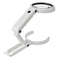 thumbnail image 4 of Foldable 50X Magnifying Glass Illuminated Hand Lens for Stamps Book, 4 of 8