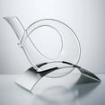 thumbnail image 1 of Eisch - No Drop Effect Twister Decanter with Stainless Steel Base 26.5 oz, 1 of 1