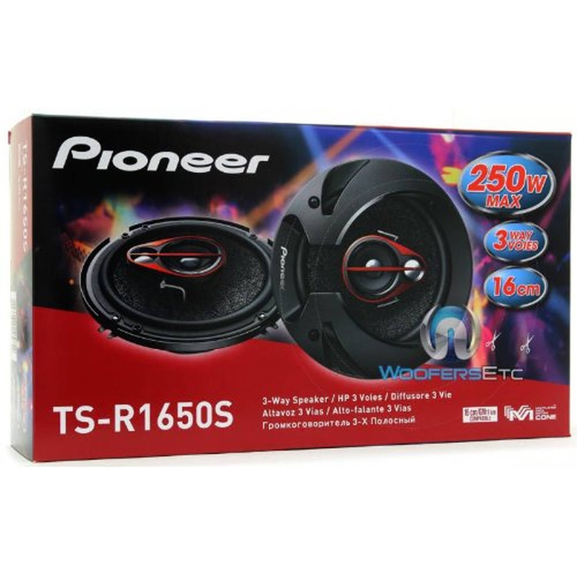 pioneer 6.5 speakers 3 way