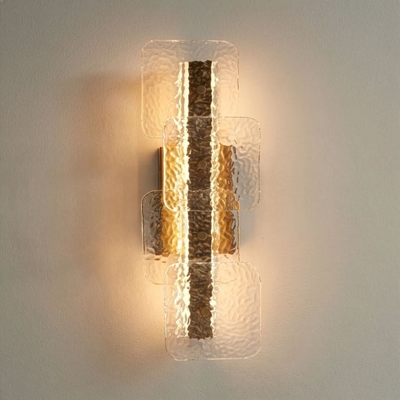 Possini Euro Design Possini Euro d'Orsay 18" Wide Brushed Champagne LED Wall Light