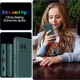 thumbnail image 7 of Case for Google Pixel 6a (2022) 6.1 Inches, Thin TPU Silicone Cover with Camera Protection Soft Interior Anti-Scratch Slim Fit Flexible Phone Case for Pixel 6a - Green, 7 of 7