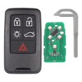 thumbnail image 2 of KR55WK49264 Car Smart Key 5 Buttons for S60 S60L S80 XC60 XC70 V40 2007-2016 ID46 PCF7953 Chip 433M, 2 of 5