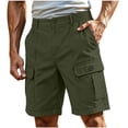 thumbnail image 5 of Jsaierl Cargo Shorts for Men Plus Size Multi Pockets Shorts Outdoor Military Shorts Comfortable Workwear Cargo Shorts, 5 of 8