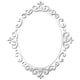 thumbnail image 2 of Self Adhesive Acrylic Mirror Decorative Sticker Bathroom 41x35cm Modern Home Decor 1 Set, 2 of 4