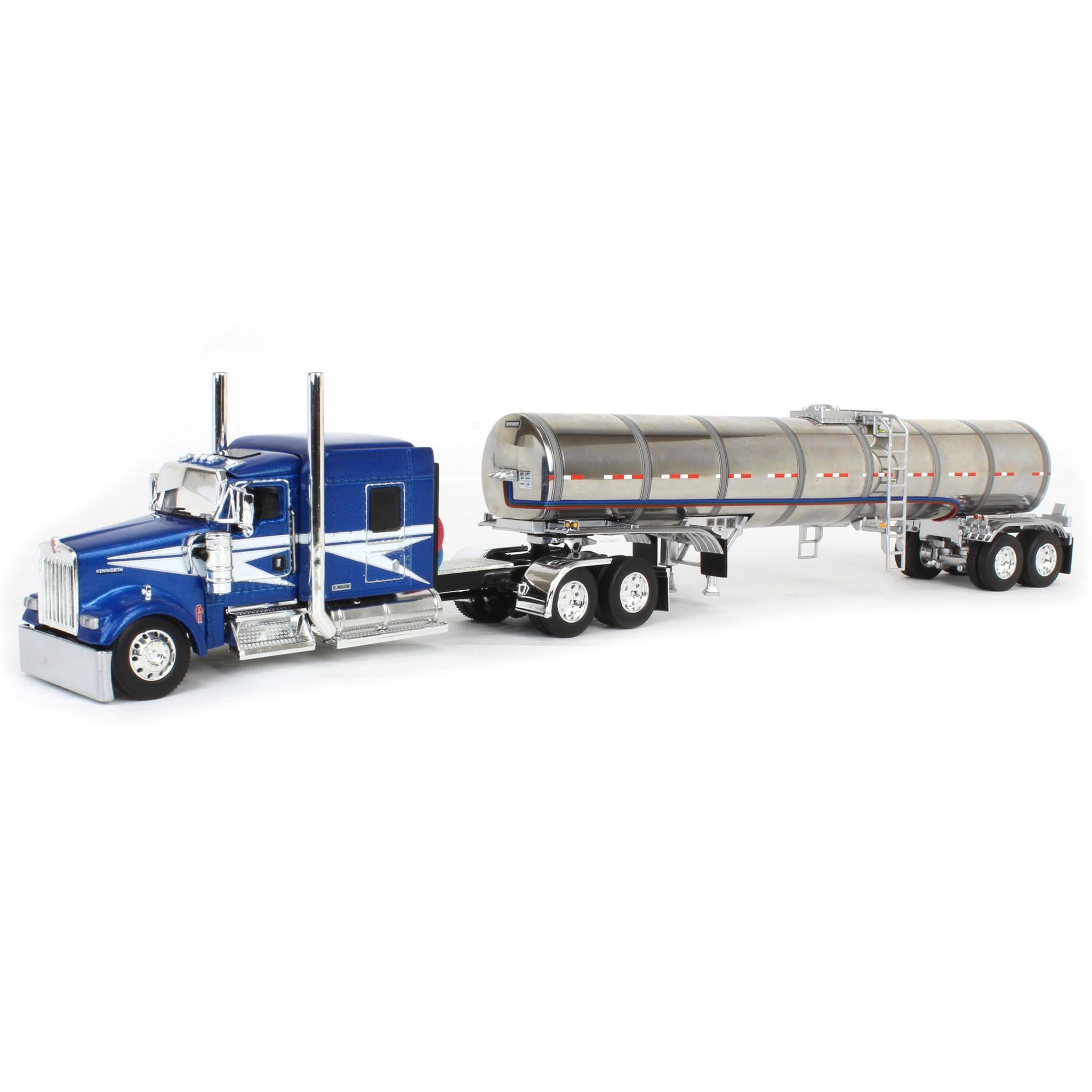 Free Shipping! First Gear DCP 1/64 Blue Peterbilt 379 w/ 63