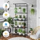 thumbnail image 4 of Soporte para plantas Ekisemio de 3 niveles, 171 cm, negro resistente, 4 of 6
