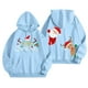 thumbnail image 1 of WILLBEST Sudadera con Capucha Merry Christmas Hoodie para Mujer, Divertida Sudadera con Estampado Navideño, Camiseta Navideña, Sudadera Informal de Manga Larga 390 Chica​​, 1 of 4