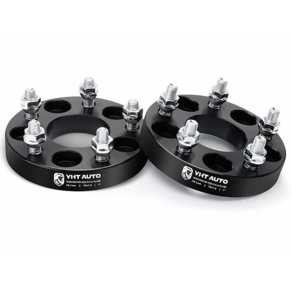 Wheel Spacer Kit 2 - Compatible with 2001 - 2010 Chrysler PT Cruiser 2.4L 4-Cylinder - Autopart Premium