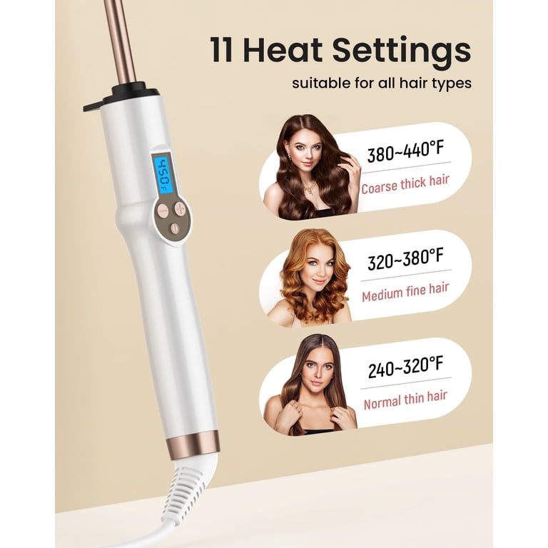 Hoson Small Curling Wand 3/8 Inch, Ceramic Barrel photo 6