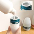 thumbnail image 4 of Billuyoard Dispensador portátil Botella de corporal Botellas de almacenamiento a prueba de fugas de silicona Contenedor de Almacenamiento y organización del hogar 80ML Azul, 4 of 6