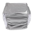 thumbnail image 3 of Pañal de tela para Adultos Sunnimix 2 Piezas Lavable para incontinencia por Discapacidad XL Gris, 3 of 6