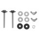 thumbnail image 5 of EeaseMX 2 piezas de anillo de sellado para tanque de inodoro, banda de goma, tornillos de fijación, perno, tornillo, alfombrilla de goma, accesorios para inodoro, 5 of 7