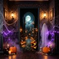 thumbnail image 4 of Halloween Door Curtain Decorations, 71" x 35" Door Cover | Door Curtain for Doorways, Entrances, Haunted Houses, and Halloween Parties, #09, 4 of 6