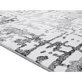 thumbnail image 2 of MDA Home Petra Gray Contemporary Polypropylene Area Rug - 6'9" x 9'6", 2 of 5