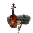 thumbnail image 1 of Mini Instrumentos Musicales de 8 Cm, Adornos Modelo de Violín, Accesorios para el Hogar, Regalos Artesanales de Cumpleaños, 1 of 5