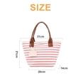 thumbnail image 2 of Shoulder Bag for Women - Beach or Work Bag With Zipper and Inside Pocket, Carryon Bag-red, 2 of 5