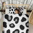 thumbnail image 3 of Classic Leopard Print Duvet Cover and Pillowcase Set for Single Bedding, Bedroom Accessories for Kids Teens, 3 of 5
