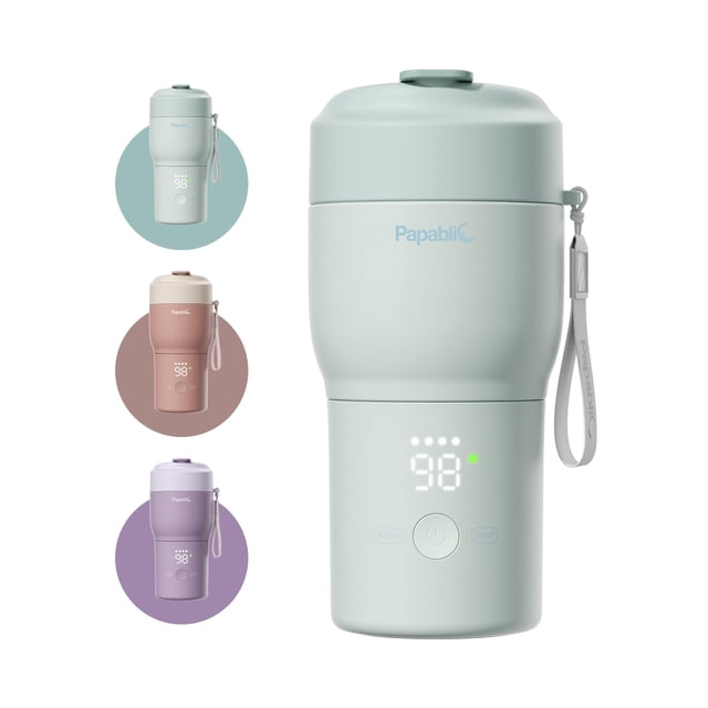Calentador de Biberones Portátil Papablic Pro 30W con Esterilizador y 5 Temperaturas