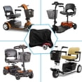 thumbnail image 2 of Elderly Mobility Scooter Cover Waterproof Wheelchair Storage Cover with Storage Bag All-Weather Outdoor Protection Cove, 2 of 11