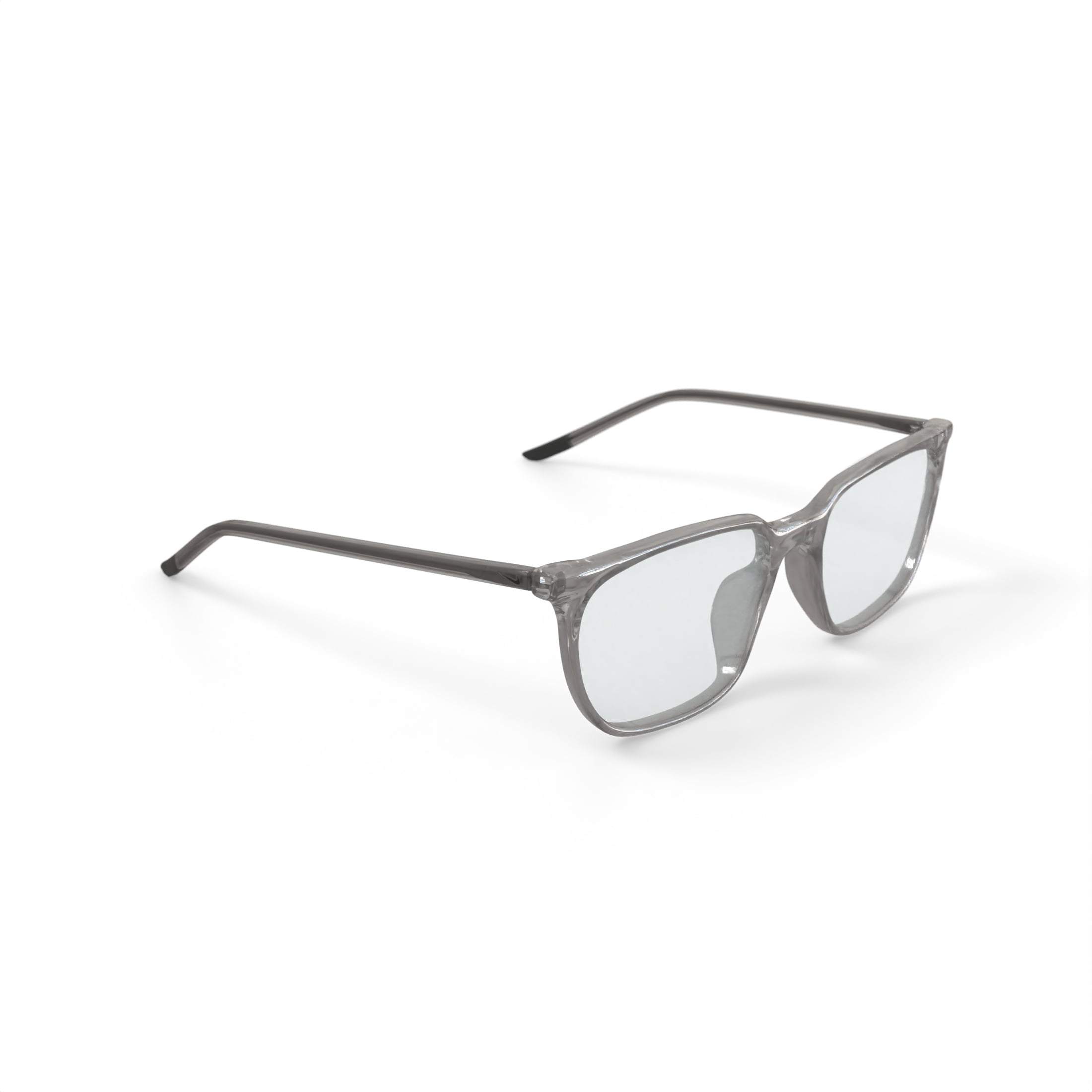 Nike Men's 7250G Prescription Eyeglasses with Case, Clear