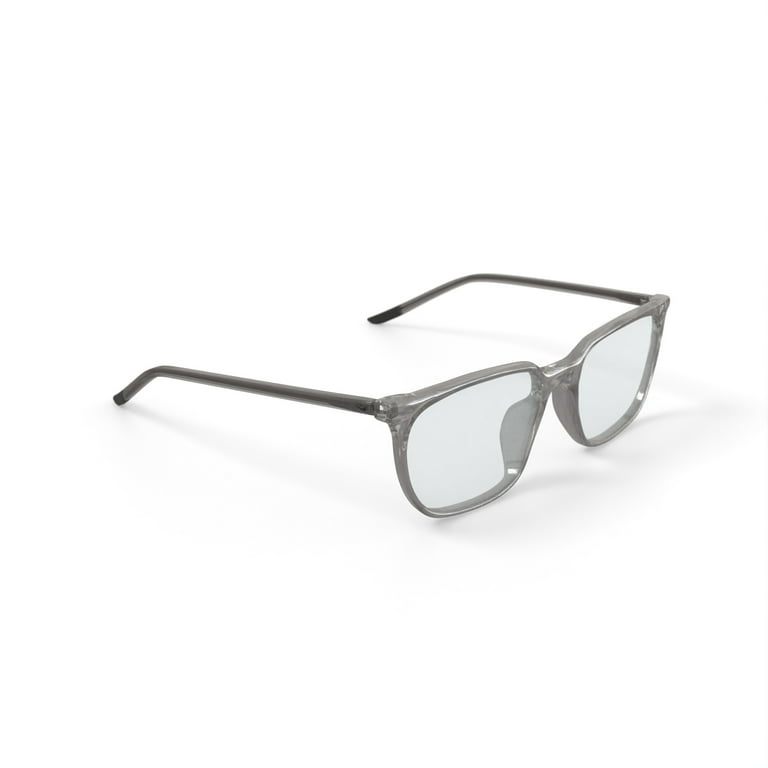 Nike Men's 7250G Prescription Eyeglasses with Case, Clear HSA/FSA