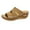 Brown, variant on Pisexur Women's Wedge Sandals with Arch Support, Embroidered Fish Mouth Comfort Platforms Slippers for Women Indoor And Outdoor Summer Casual Walking Shoes Dressy Footwear