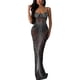thumbnail image 1 of Vestido largo Zoctuo sexy con tirantes finos con diamantes de imitación para mujer, 1 of 6