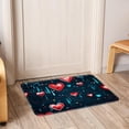 thumbnail image 6 of Valentine's Day Polyester Non-Slip Machine Washable Floor Mat: Outdoor Carpet Floor Mats, 6 of 6