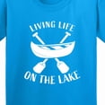 thumbnail image 4 of Inktastic Living Life on the Lake Youth T-Shirt, 4 of 5