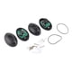 thumbnail image 1 of Alarma de haz infrarrojo, 2 piezas Abridor de puerta de haz infrarrojo único Sensor infrarrojo Detector de haz infrarrojo Características líderes en su clase, 1 of 8