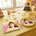 thumbnail image 3 of Amscan Disney Princess Belle Luncheon Napkins, 32 Count, 6.5" x 6.5", 3 of 4