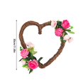 thumbnail image 3 of Valentines Day Heart Garland Door Decoration Home Entryway Decor, 3 of 7