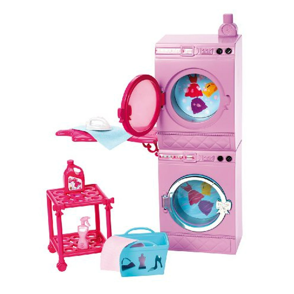 Barbie Glam Laundry Furniture Set