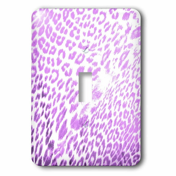 3dRose, Pink Leopard Print - Animals Print - Art, single toggle switch
