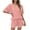 Blue and Green, variant on Ekouaer Sweater Lounge Sets 2 Piece Short Sleeve Knit Top Matching Shorts Vacation Outfit Sets for Women