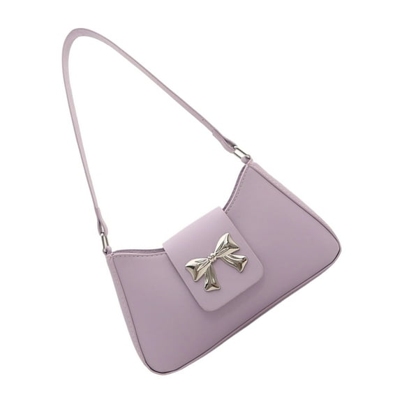 FENOHREFE Stylish Underarm Bag PU Leather Handbag Wedding Armpit Purse Bows Shoulder Bags For Woman Seeking Comfort And Style