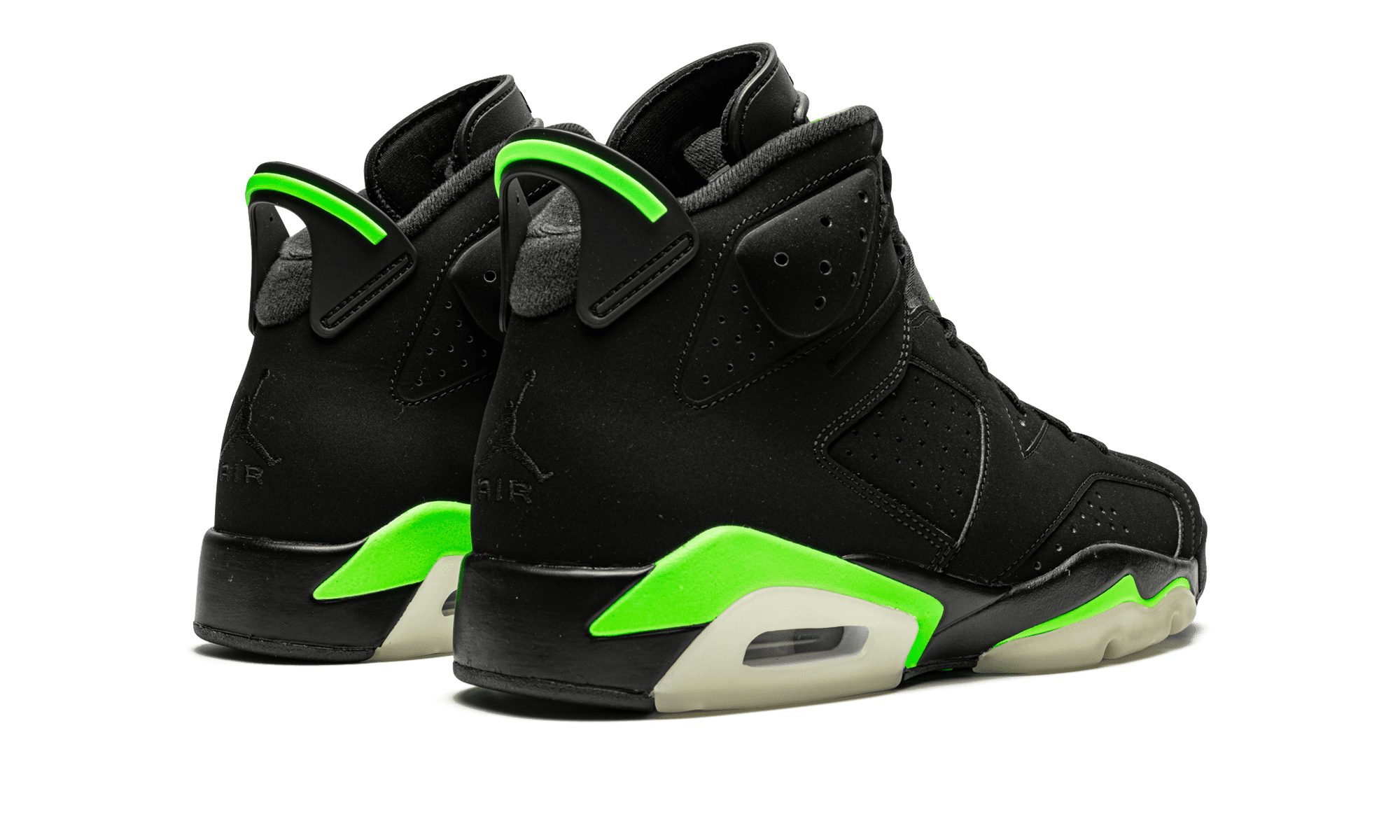 jordan 6 green glow men's