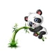 thumbnail image 4 of Pegatinas de Panda gigante para ventana creativa decoraciones exteriores de automóviles para tienda, 4 of 4