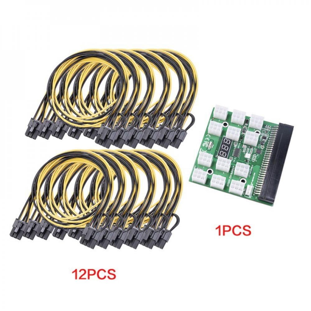 Details about   DPS 750RB 750W Power Supply w/ Breakout Adapter 6 Cables For Ethereum Mining 