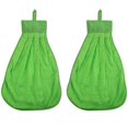 thumbnail image 1 of 2pcs Water Absorption Towels Small Hand Towels For Kitchen Bathroom (random Style), 1 of 3