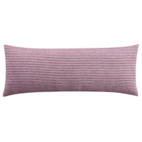 Mainstays 14" x 36" Violet Yarn Dyed Stripe Lumbar Decorative Pillow