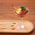 thumbnail image 4 of Juego de 1000 palillos para aperitivos, brochetas de bambú de 10 cm con diseño de volantes de colores, artículos para fiestas, 4 of 5