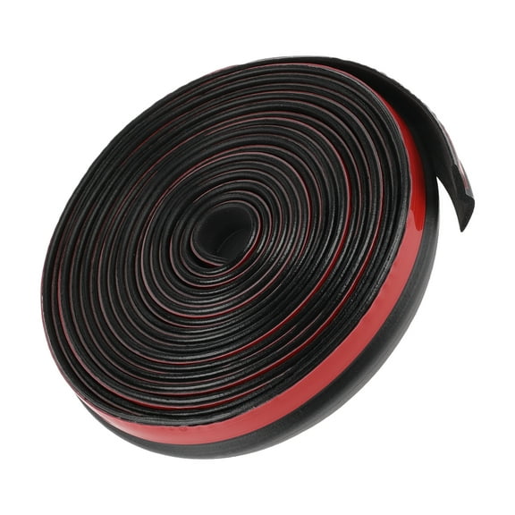 Unique Bargains Universal Car Weatherstrip Door Weather Stripping Self Adhesive Weather Seal Strip 13Ft Z-Shape EPDM
